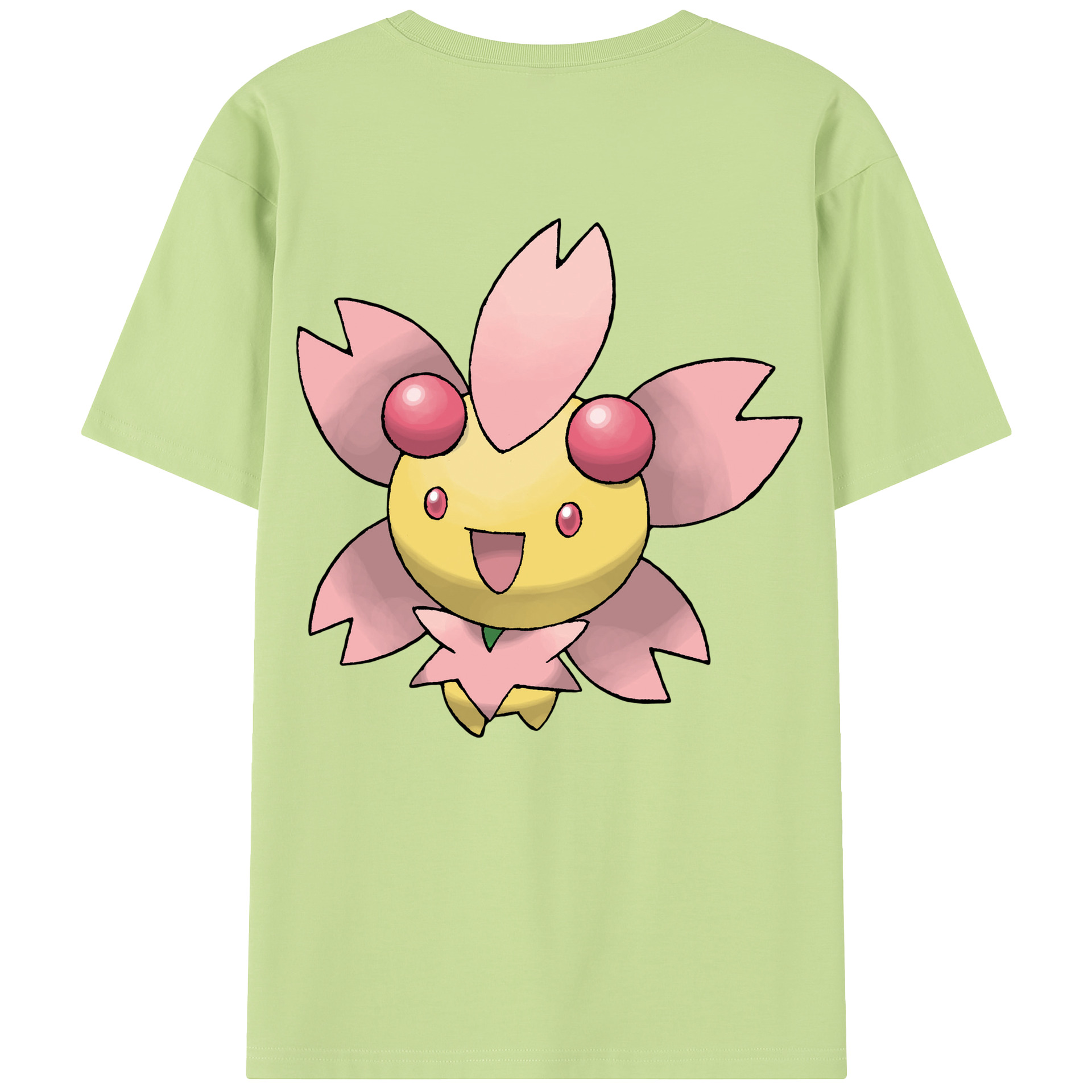 （画像用） ポケットモンスター Pokémon 綿100％半袖Tシャツ（背面プリント）